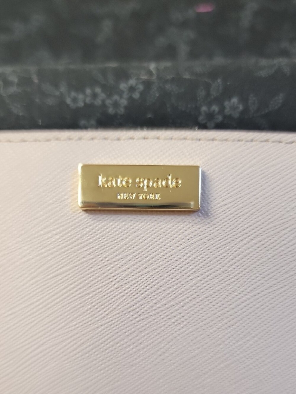 Kate Spade Neda Newbury Lane Zip-Around Wallet in Mousfro/Black New No Tag - Picture 2 of 7